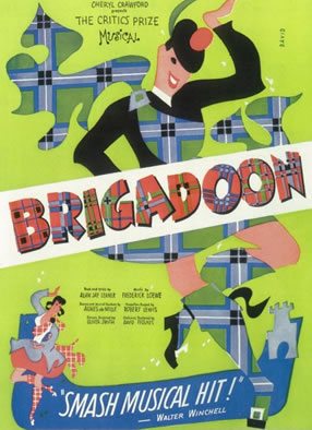 The Lerner and Lowe musical 'Brigadoon' has its British premiere