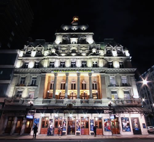 The Her Majesty's Theatre becomes a Really Useful Theatre