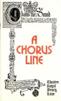 The original London production of 'A Chorus Line' opens