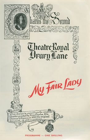 My Fair Lady has its London Premiere