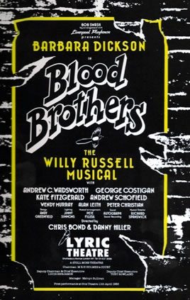 The original London production of Blood Brothers opens