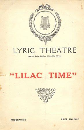 Lilac Time has its London premiere