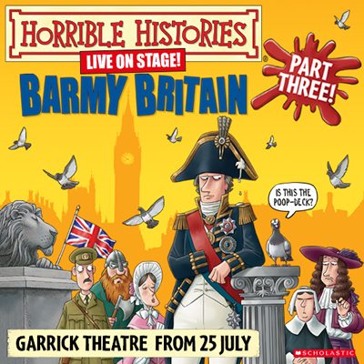 Horrible Histories: Barmy Britain Part 3 opens