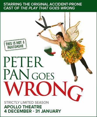 Peter Pan Goes Wrong opens