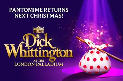 Dick Whittington comes to the London Palladium