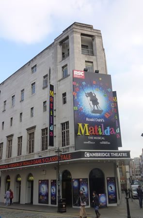 The Cambridge Theatre opened