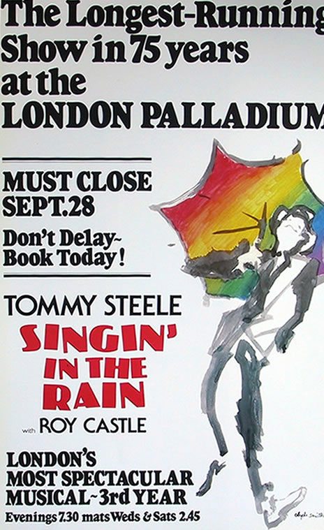 Singin' in the Rain opens