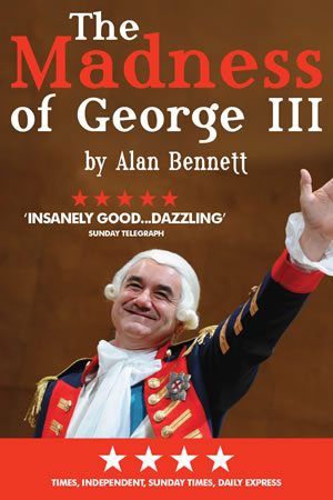 The Madness of George III transfers to the Apollo