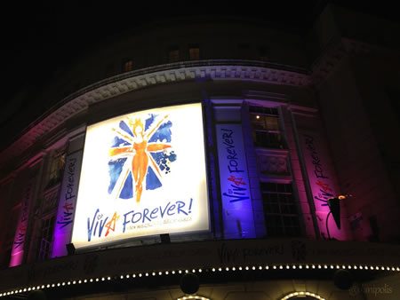 Viva Forever opens at the Piccadilly