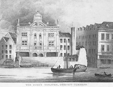 The Dorset Garden Theatre was built