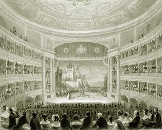 Theatre Royal Drury Lane was built