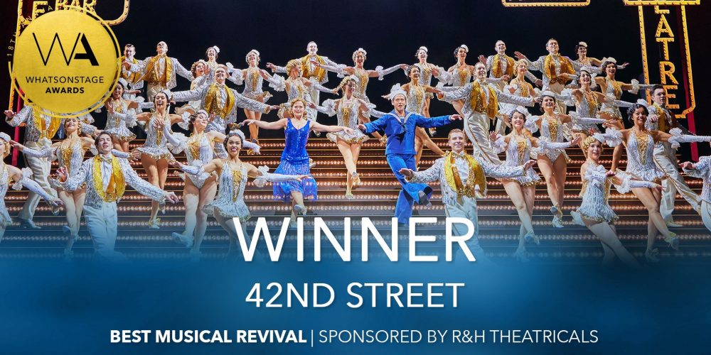 42nd Street smashes the WhatsOnStage Awards