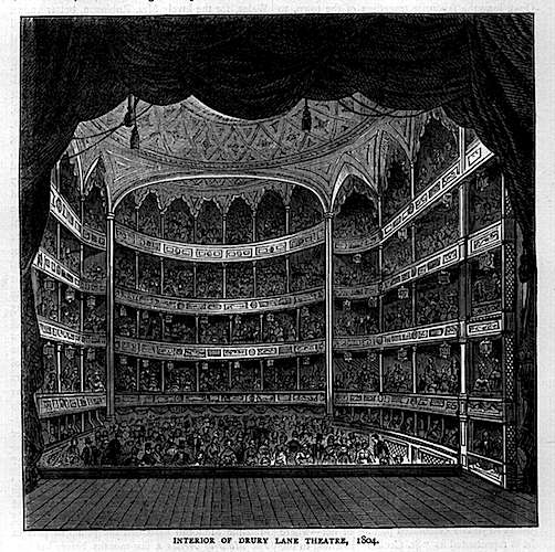 Theatre Royal Drury Lane demolished