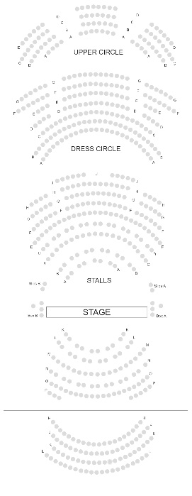 Cadillac Palace Theatre Seating Chart