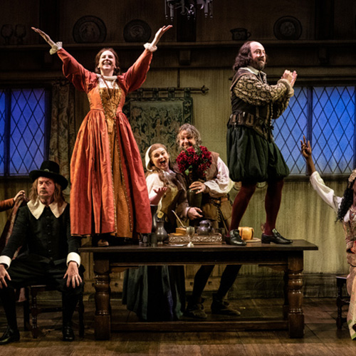 The Upstart Crow opens at the Apollo Theatre